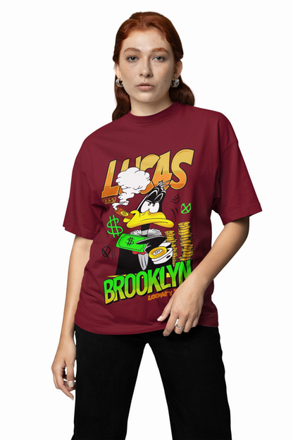 Lucas Brooklyn Oversized T-Shirt Urban NYC Street Style