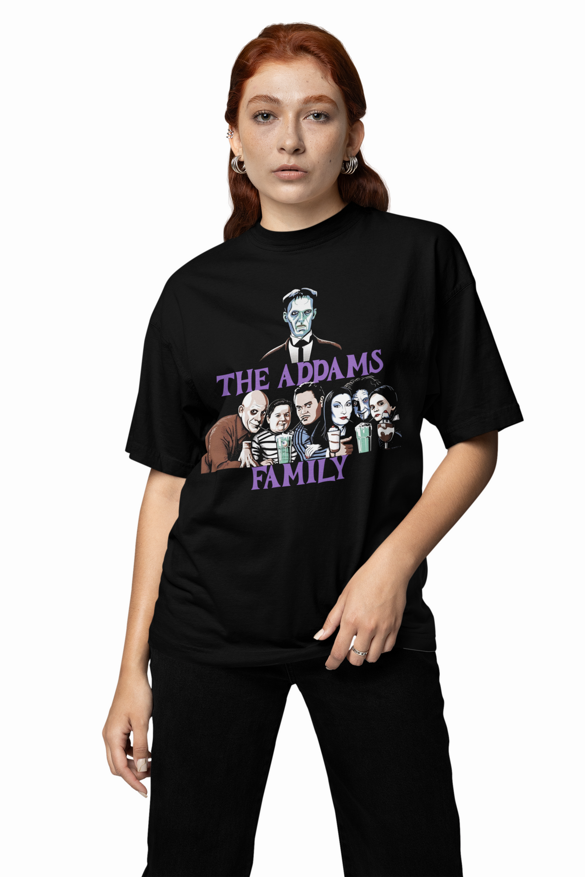 The Addams Family Oversized T-Shirt