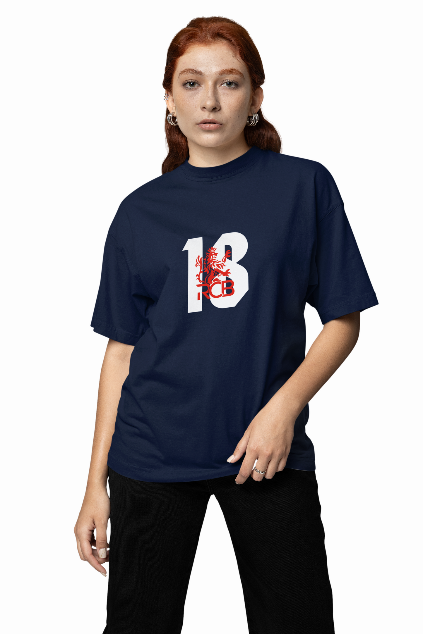 18 RCB Oversized T-Shirt