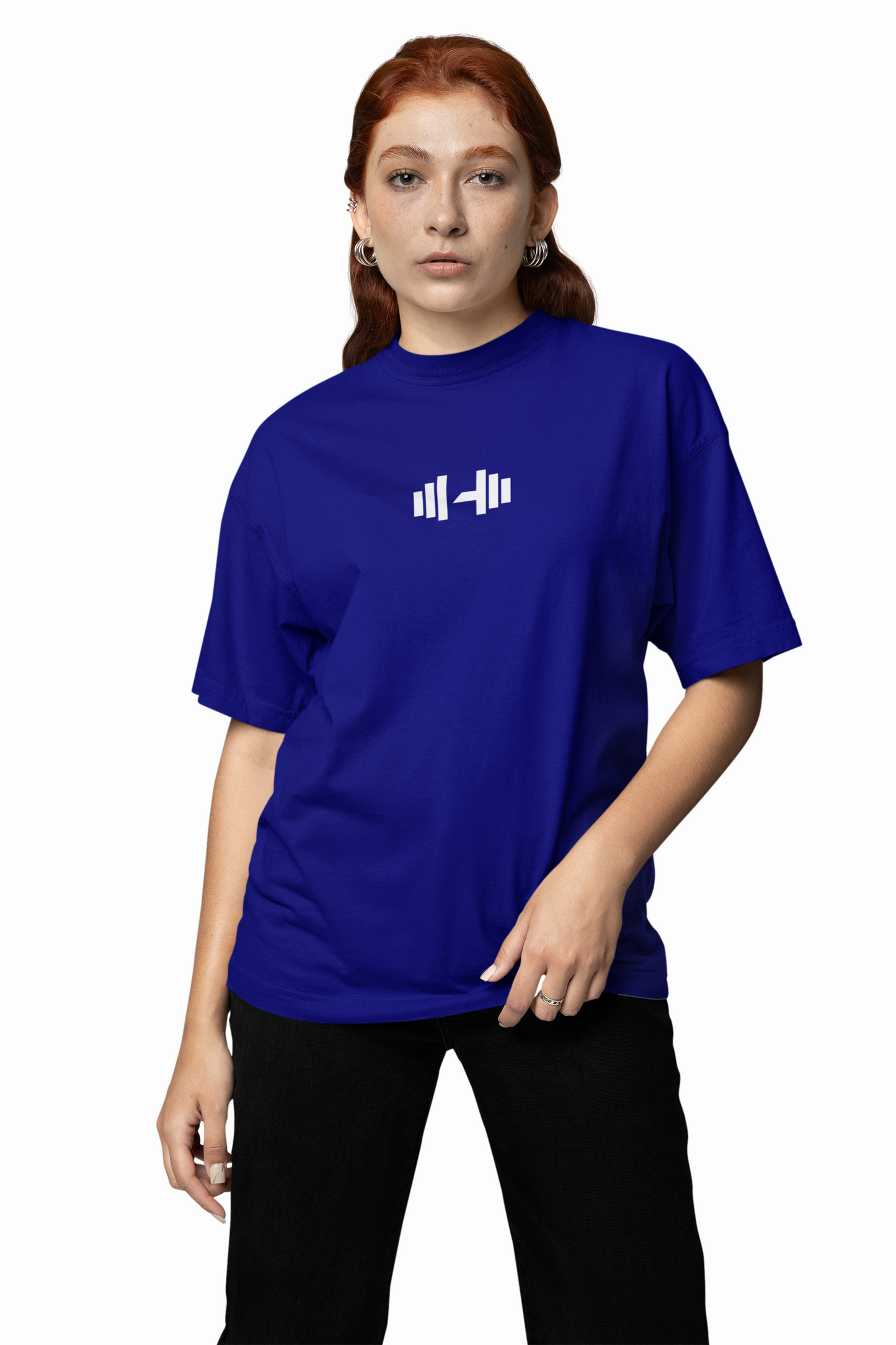 Iron Addict Oversized Gym T-Shirt  Power for Strength Lifters