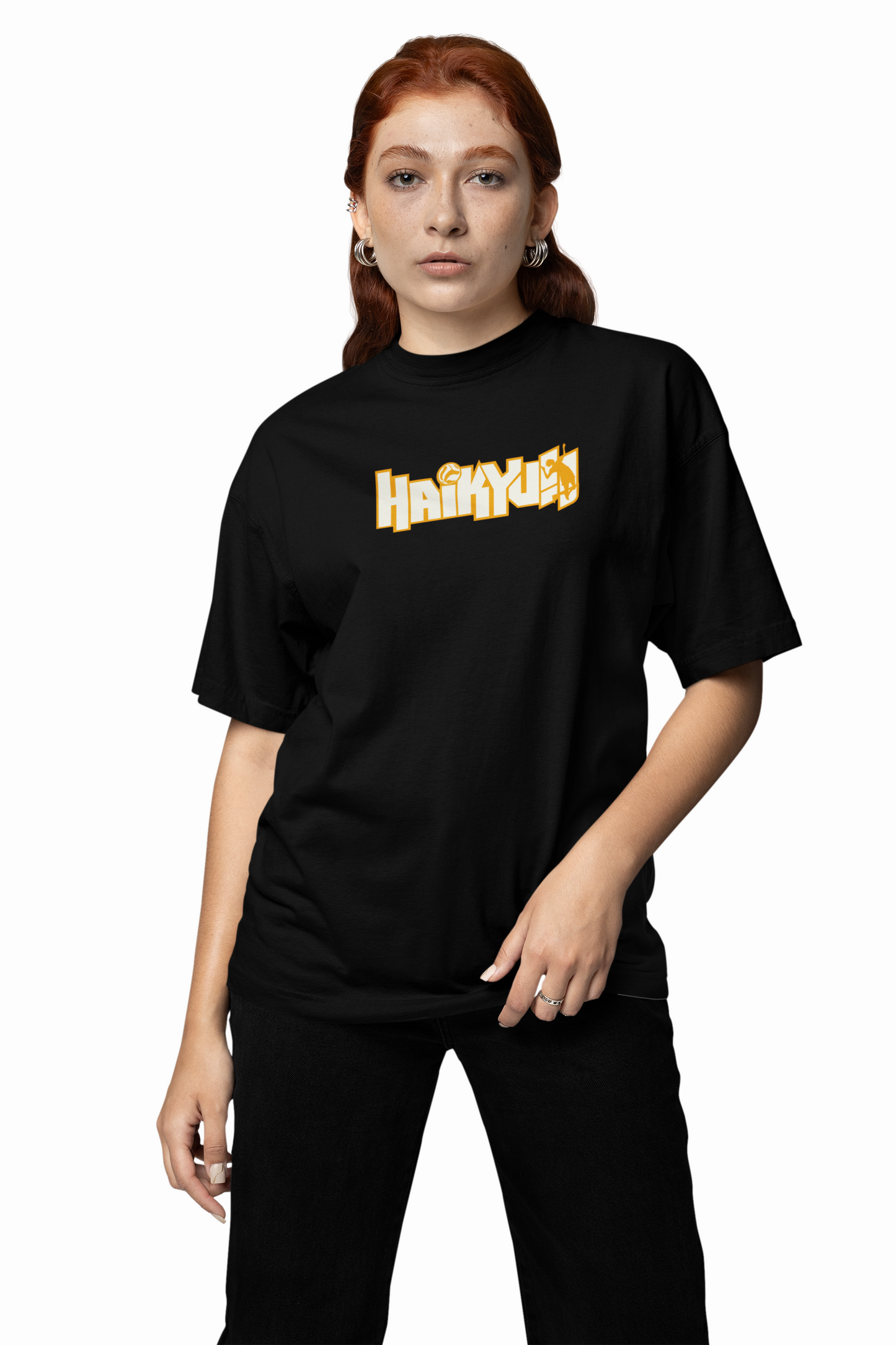 Haikyu Oversized T-Shirt Bold Anime-Inspired Streetwear