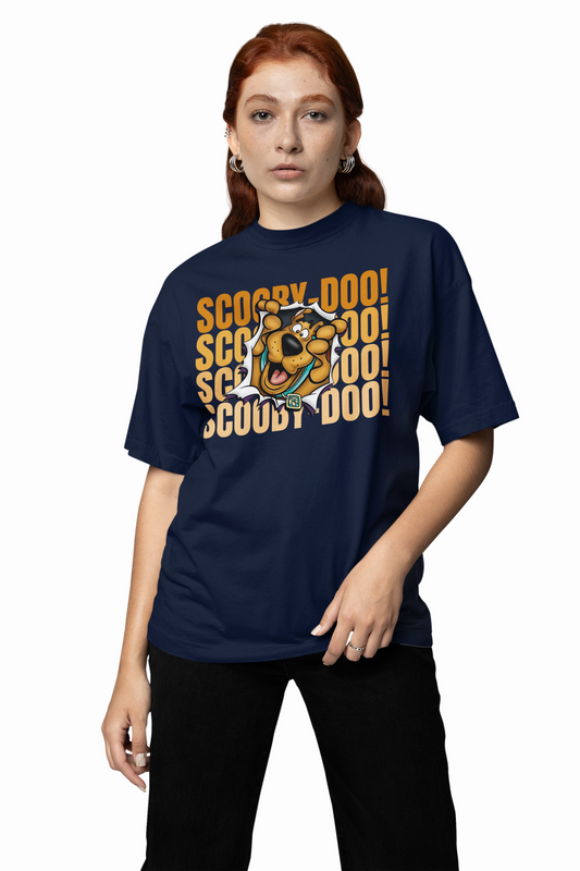 Scooby Doo Cartoon Oversized T-Shirt Trendy Cartoon Streetwear