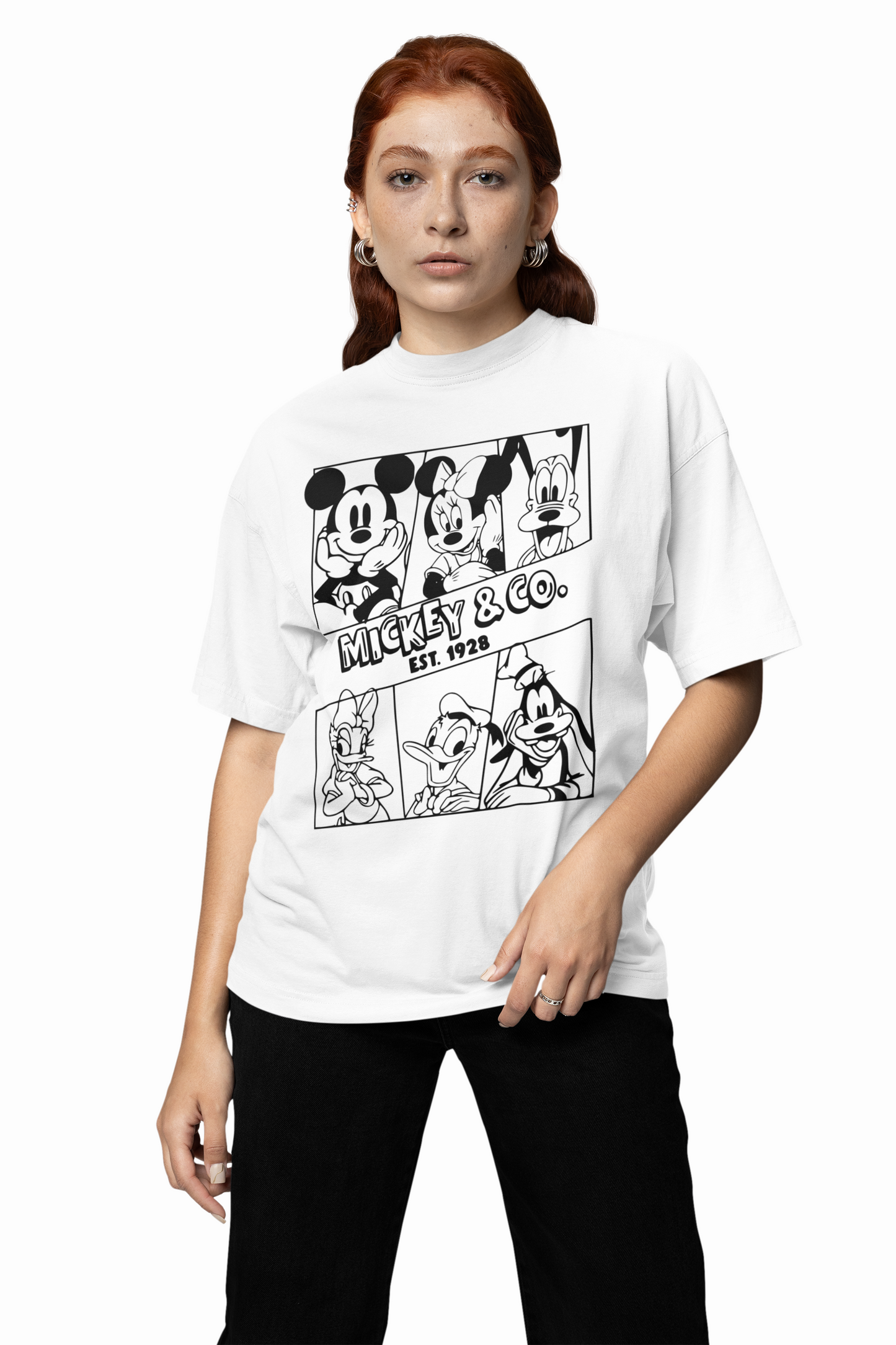 Mickey And Friends Oversized T-Shirts