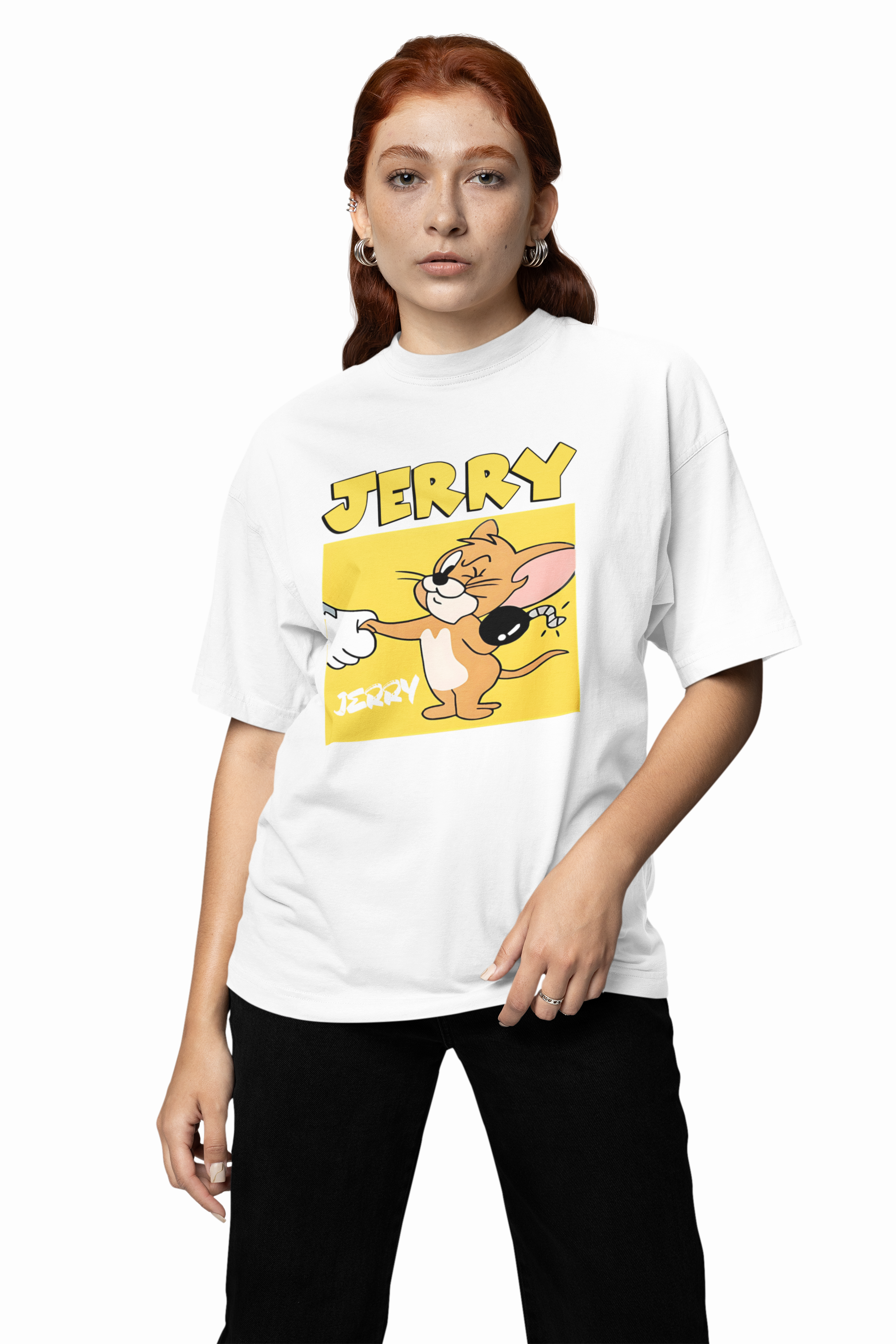 Tom & Jerry Couple Oversized T-Shirts