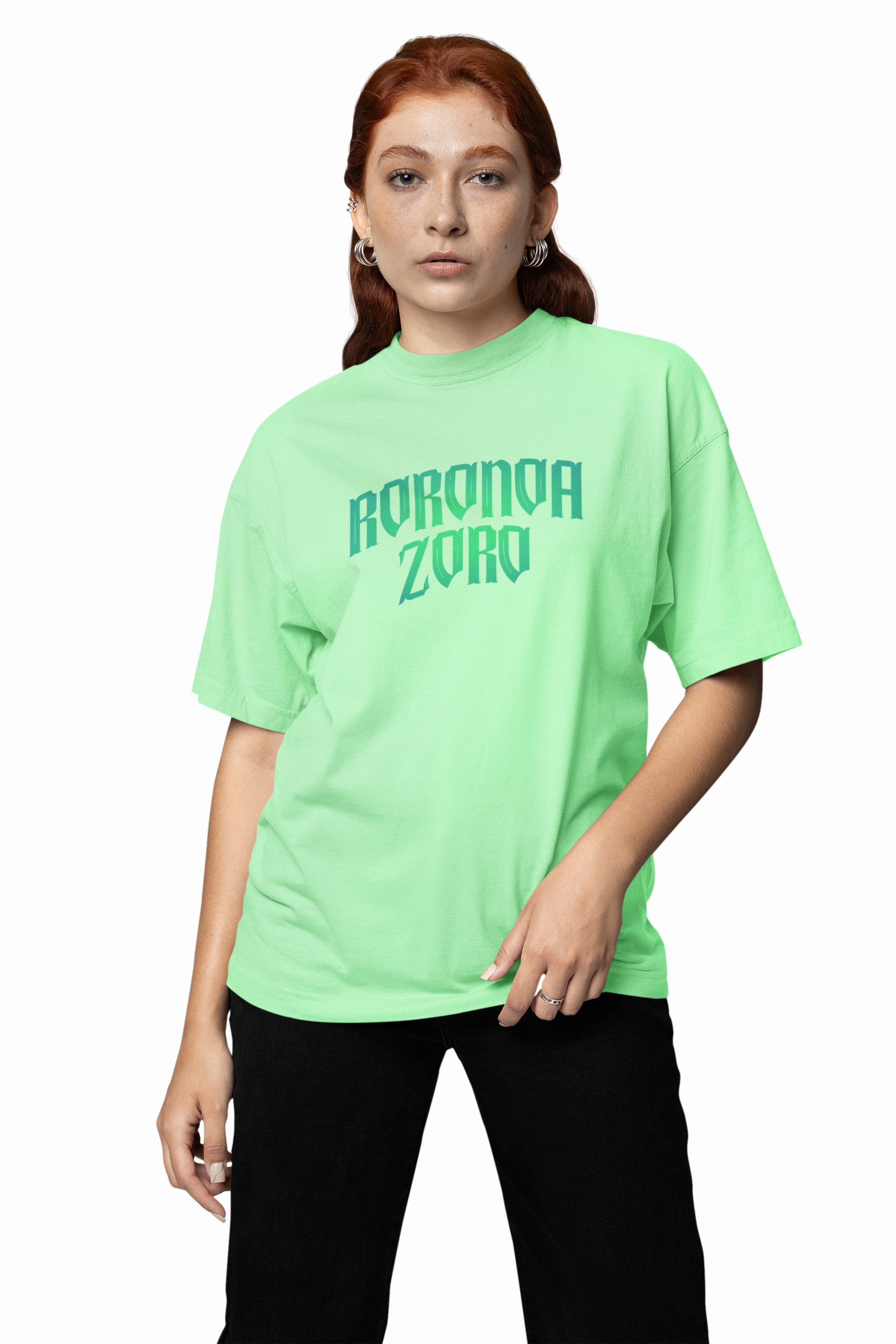 Zoro Demon Slayer Oversized T-Shirt