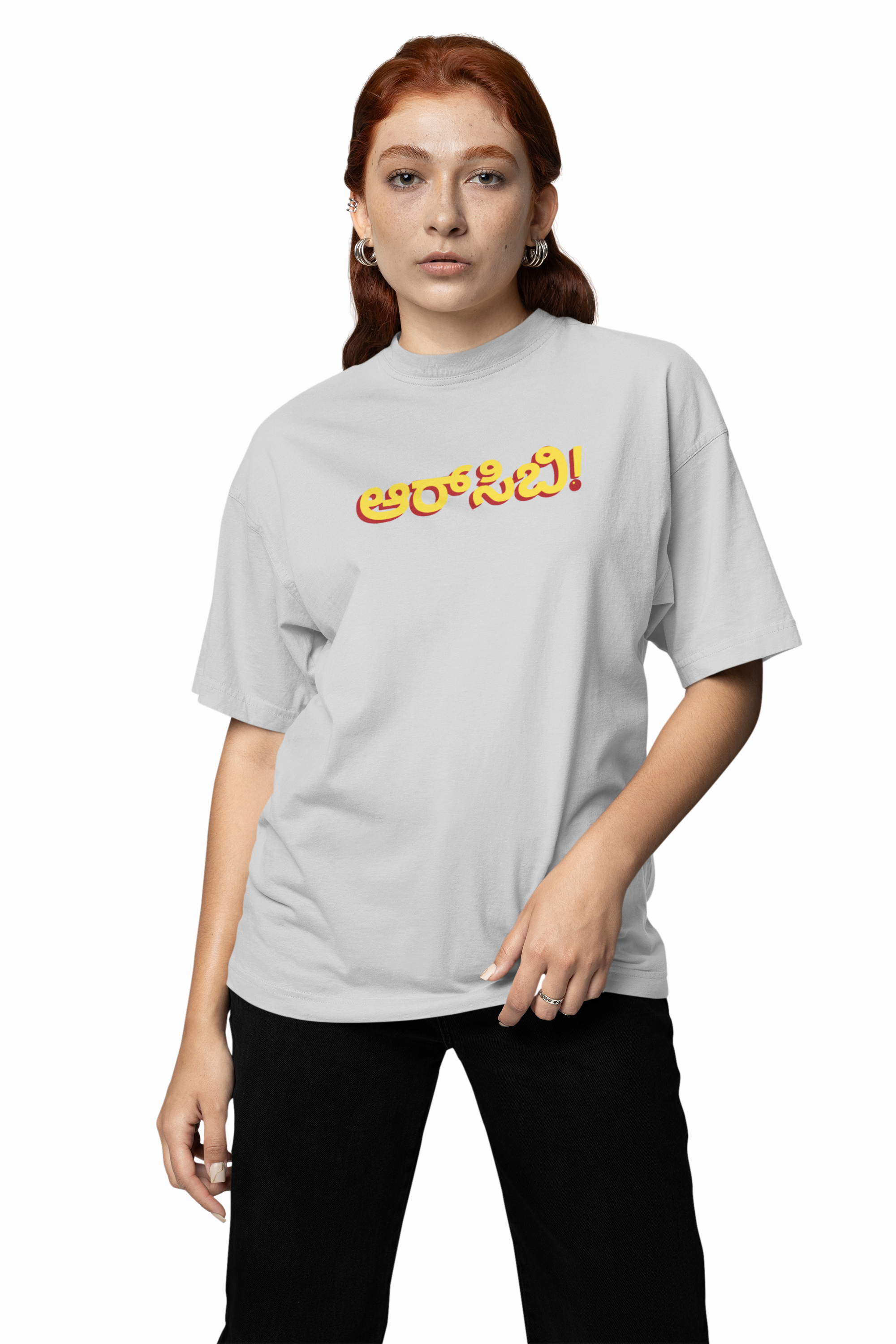 RCB Kannada Roar Oversized T-Shirt
