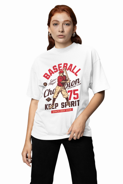 Keep Spirit Oversized T-Shirt