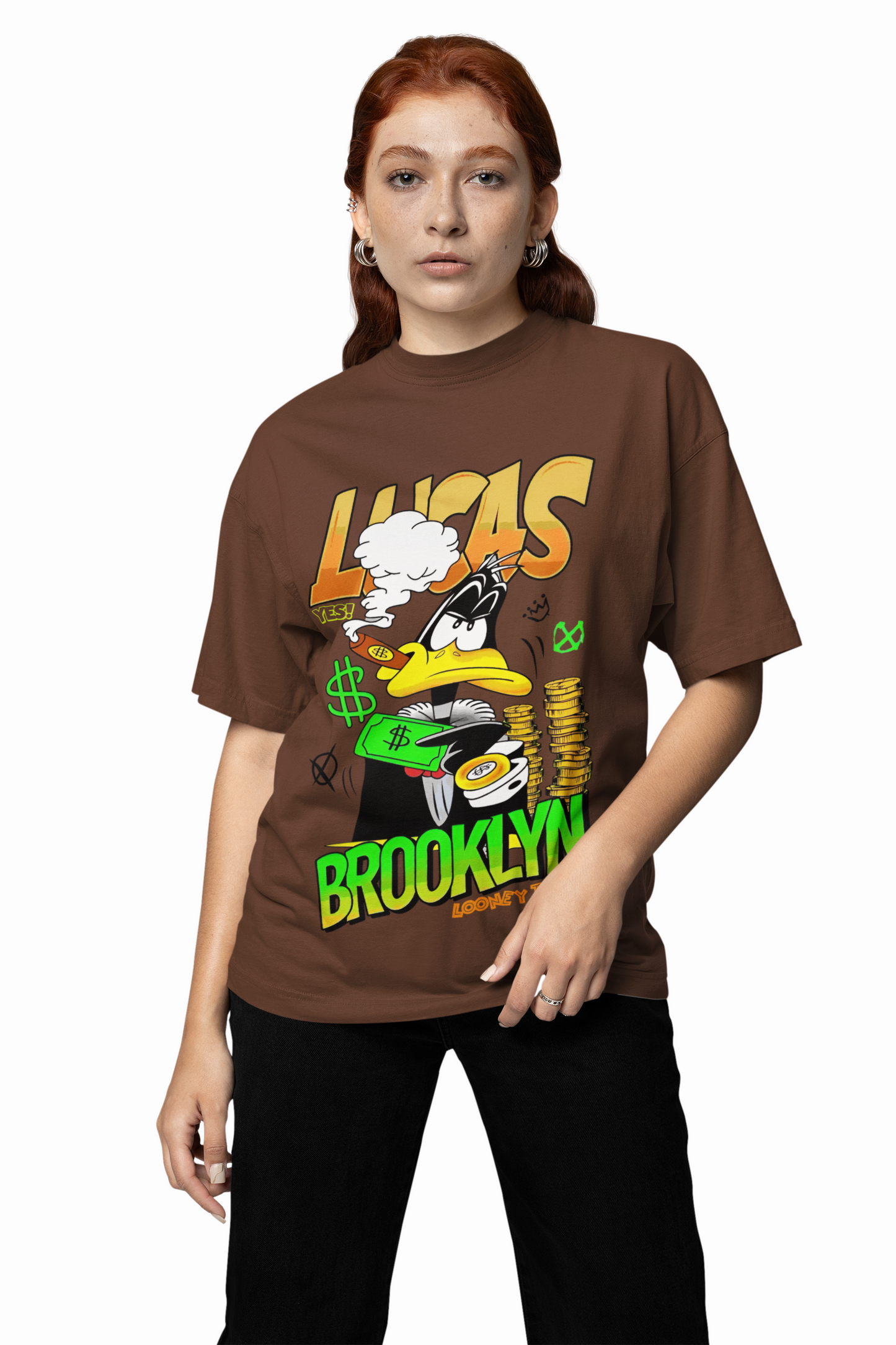 Lucas Brooklyn Oversized T-Shirt Urban NYC Street Style