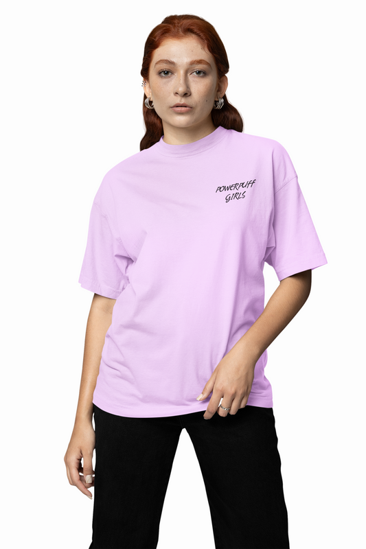Powerpuff Girls Oversized T-Shirt for Cute Streetwear Tee Wear