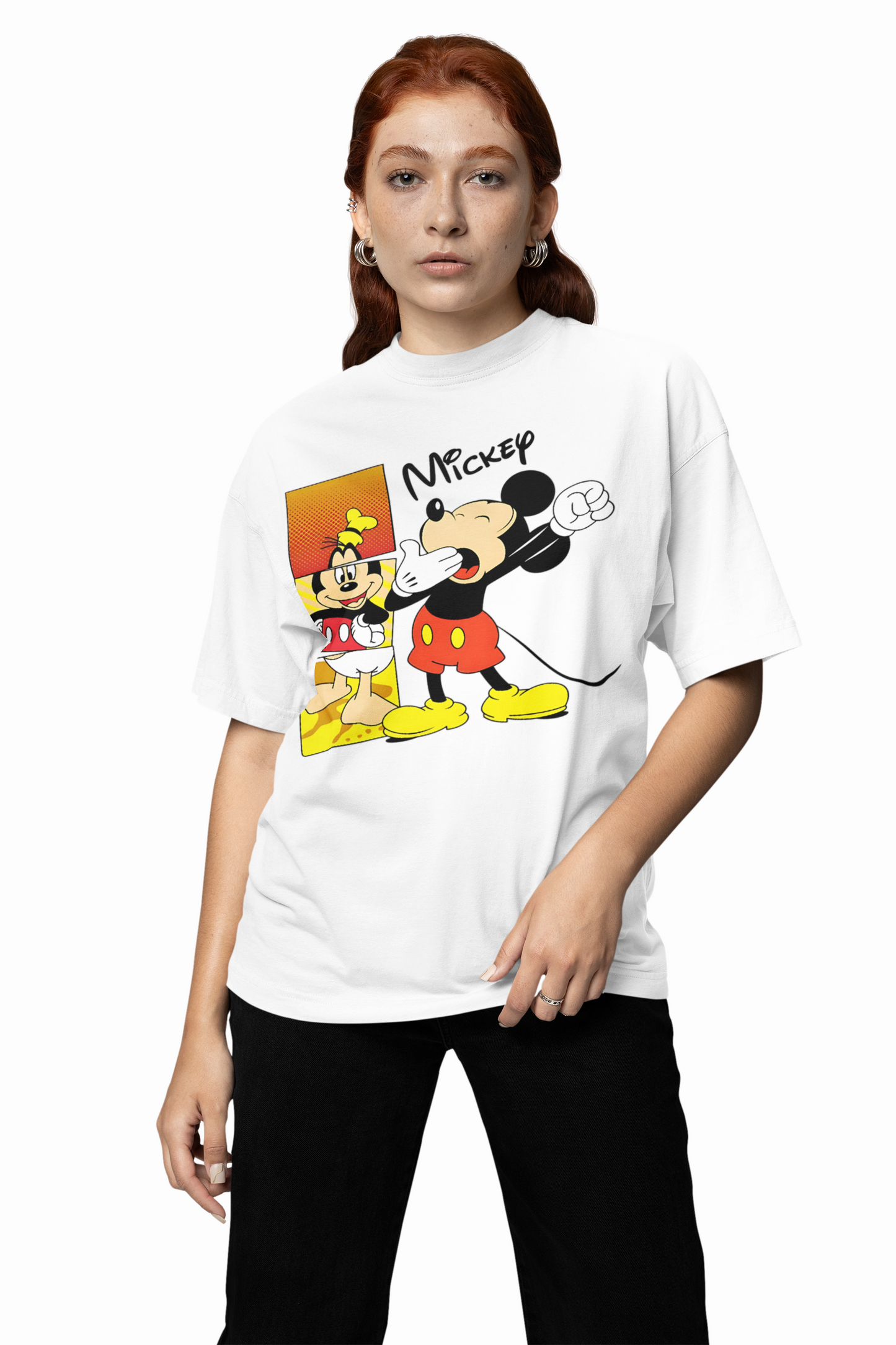 Mickey Oversized T-Shirts for Fun Everyday Streetwear
