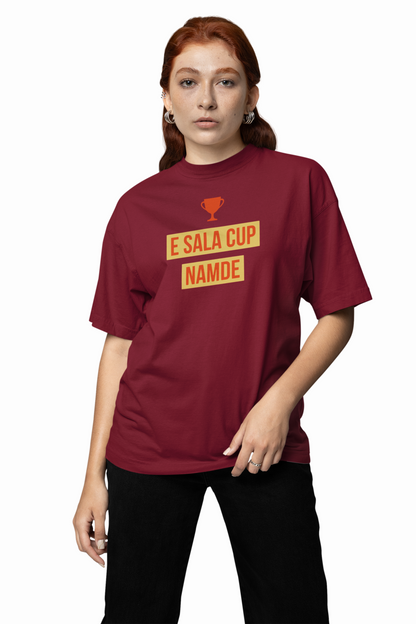 E Sala Cup Namde Oversized T-Shirt Trendy Fan Casual Wear