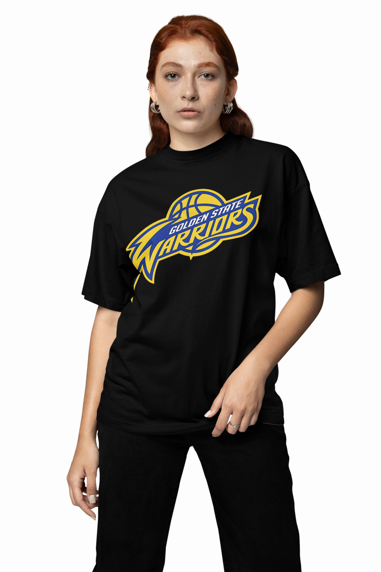 State Warriors Oversized T-Shirts Bold Sporty Streetwear