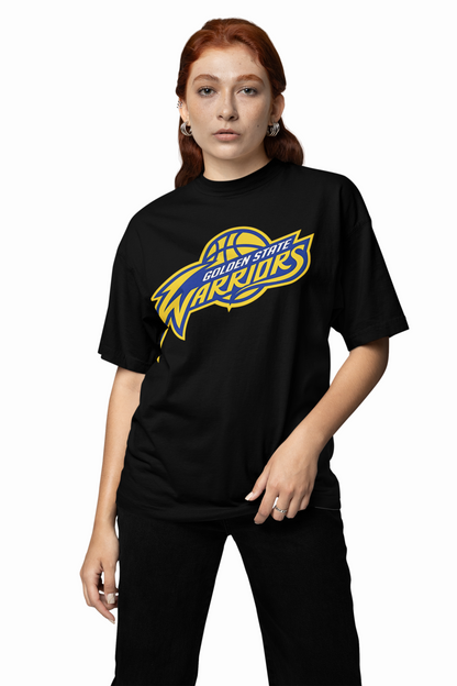 State Warriors Oversized T-Shirts Bold Sporty Streetwear