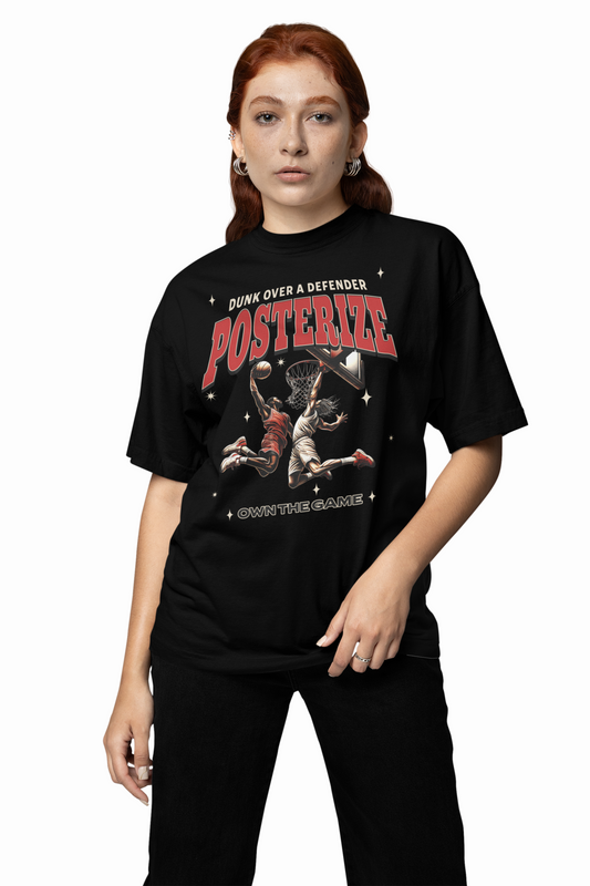 Posterize Oversized T-Shirt for Bold Streetwear Styling