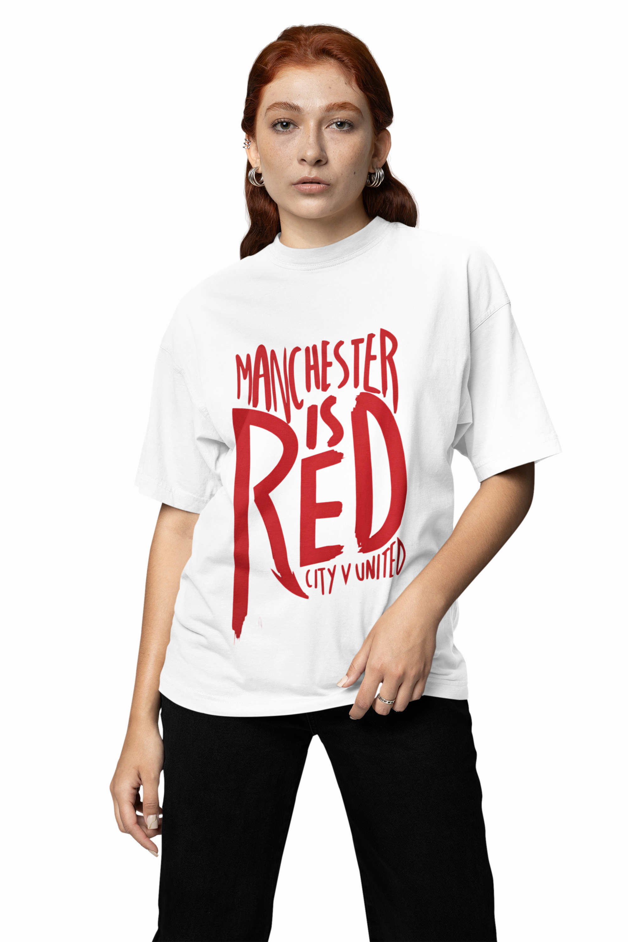 Manchester Is City Oversized T-Shirts. Designed for comfort and confidence, these tees fuse premium cotton with a relaxe