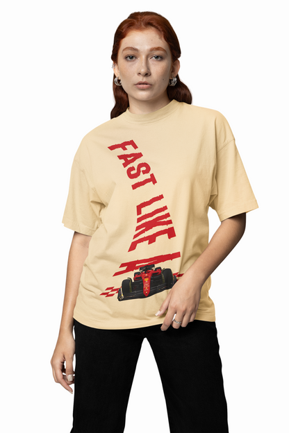 Fast Like Oversized T-Shirts – Bold Racing Streetwear