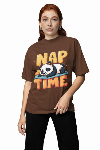 Nap Time Oversized T-Shirt Relaxed Comfort Streetwear Tee