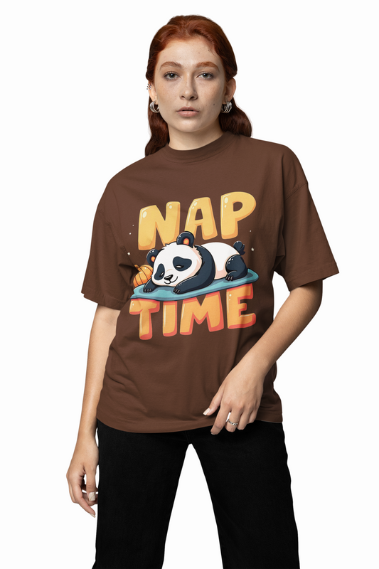 Nap Time Oversized T-Shirt Relaxed Comfort Streetwear Tee