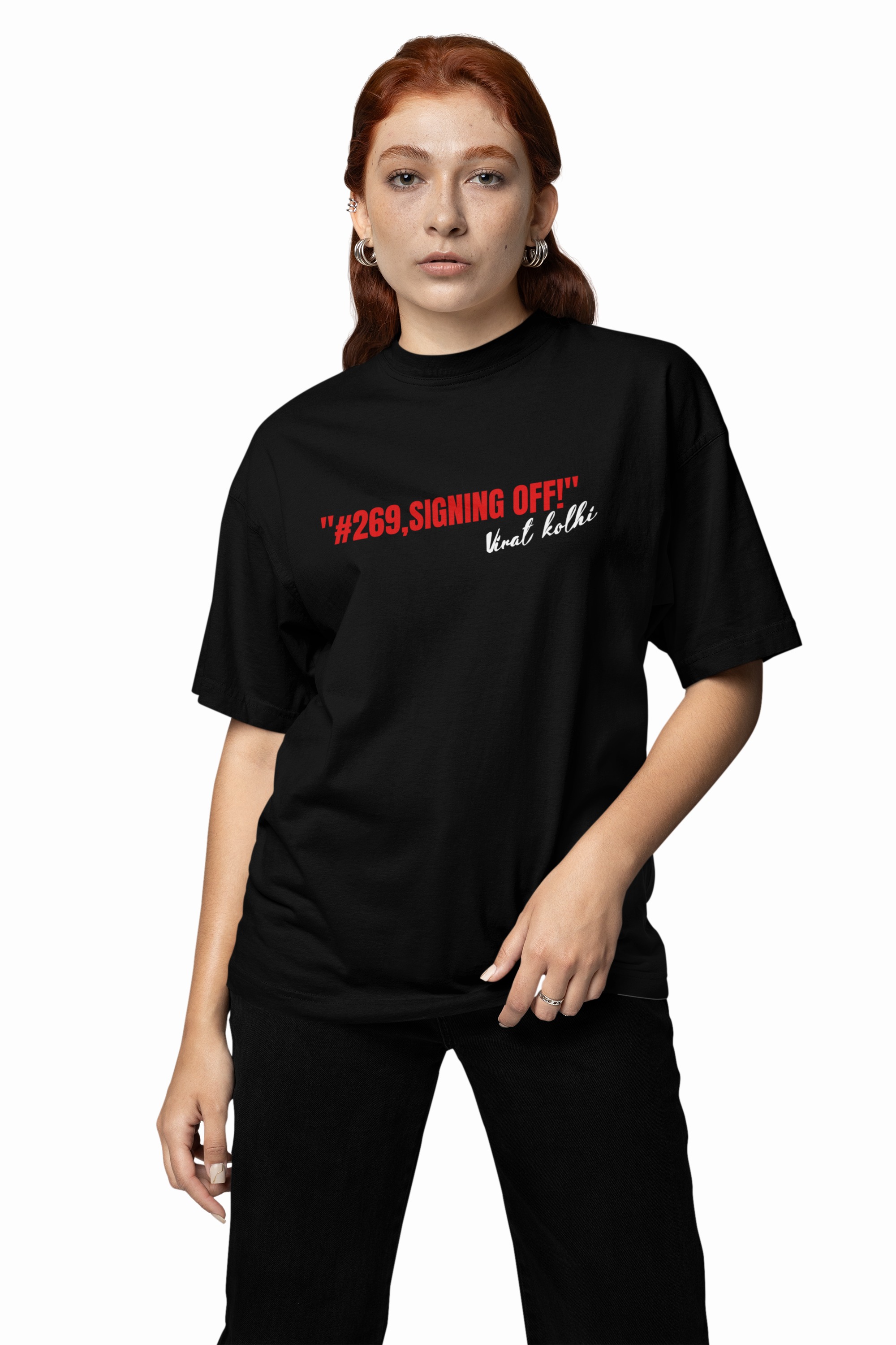 # 269 Signing Off Oversized T-Shirts