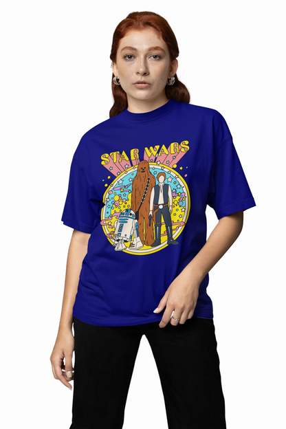 Groovy Retro Oversized T-Shirts – Vintage Aesthetic Streetwear