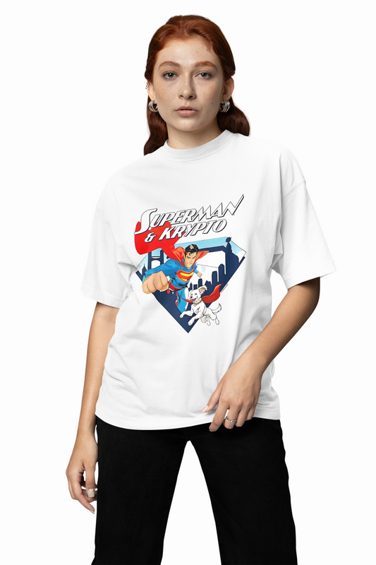 Superman Heritage Oversized T-Shirt