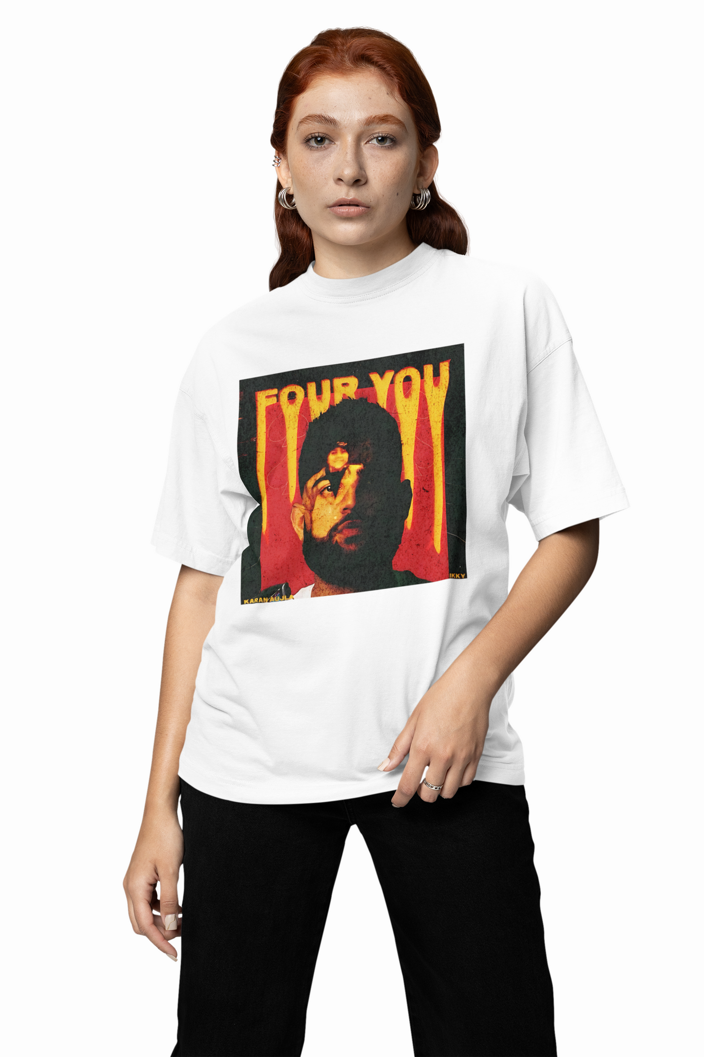 Aujla Mic Drop Oversized T-Shirt