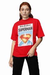 Superman Daily Planet Oversized T-Shirt