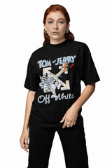 Off White Tom And Jerry Oversized T-Shirts