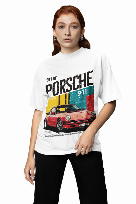 Vintage Porsche 911 Oversized T-Shirt