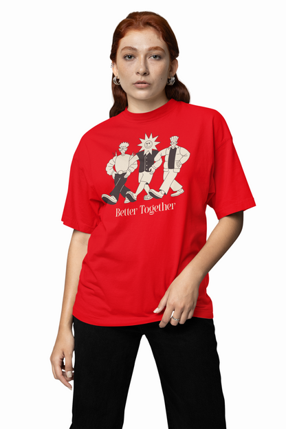 Better Together Oversized T-Shirt Comfortable Streetwear