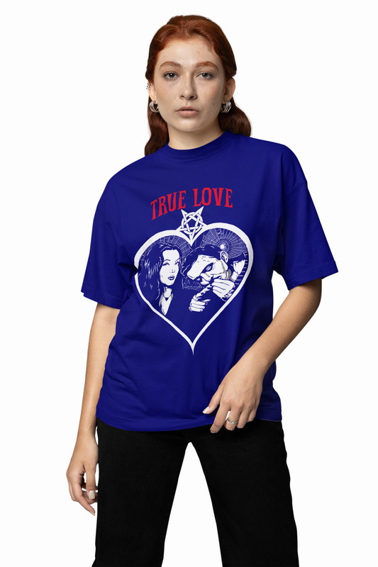 True Love Oversized T-Shirt for Soft Casual Daily Style