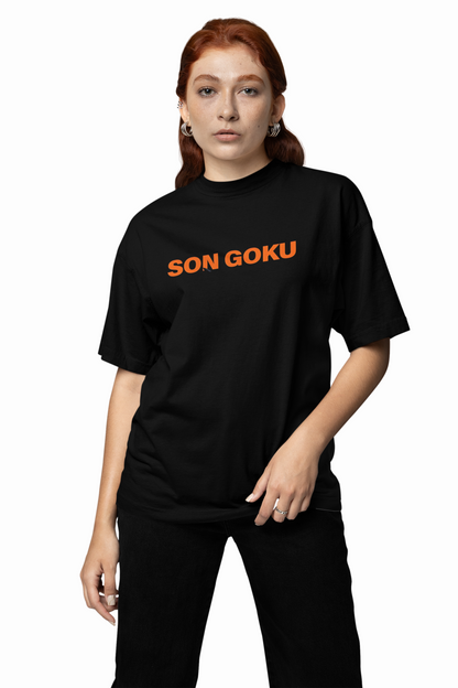 Awakened Goku Oversized T-Shirt Powerful Saiyan Tee