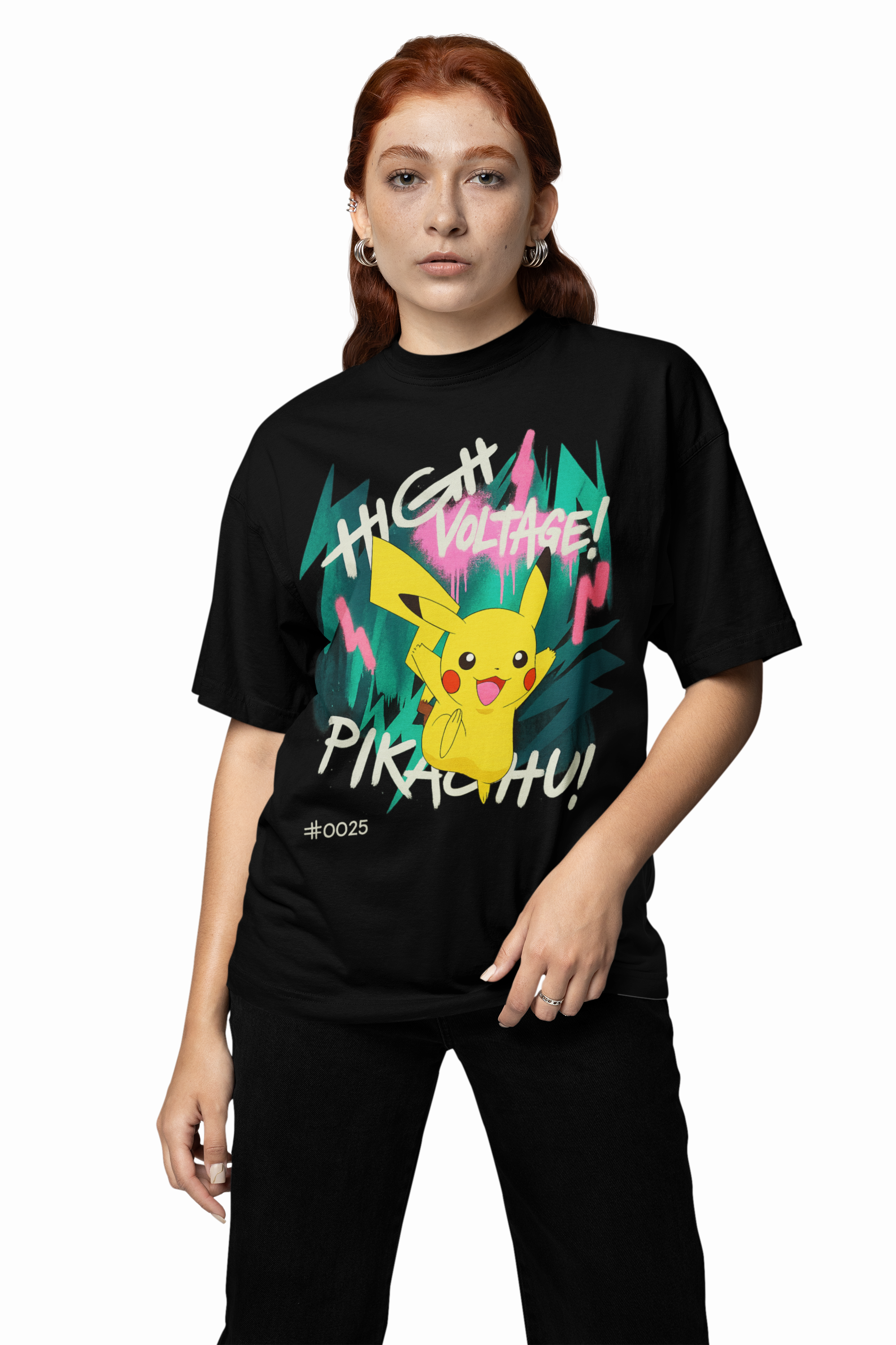 High Voltage-oversized-t-shirts