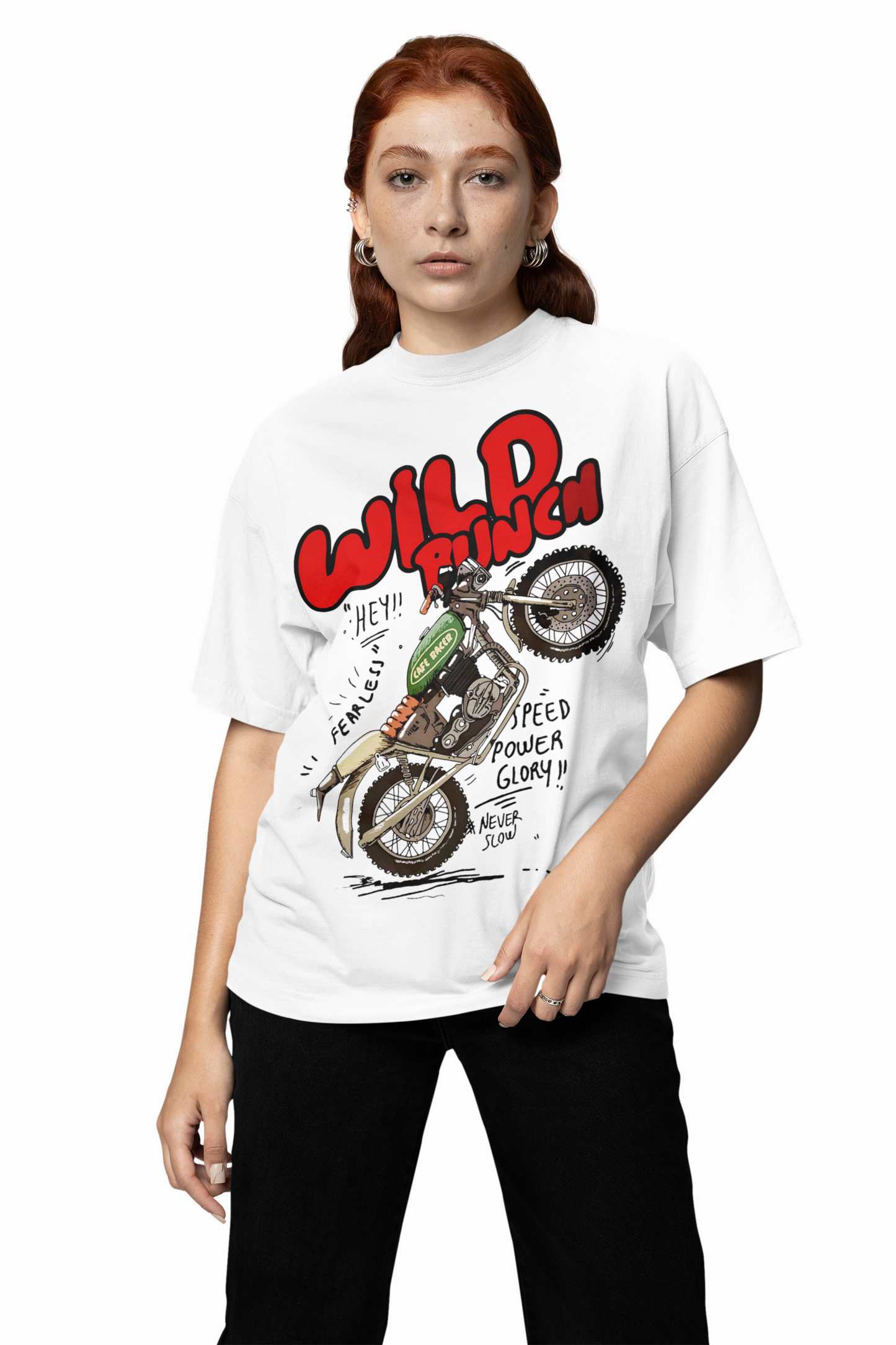 Wild Punch Oversized T-Shirt for Bold Streetwear Style Wear
