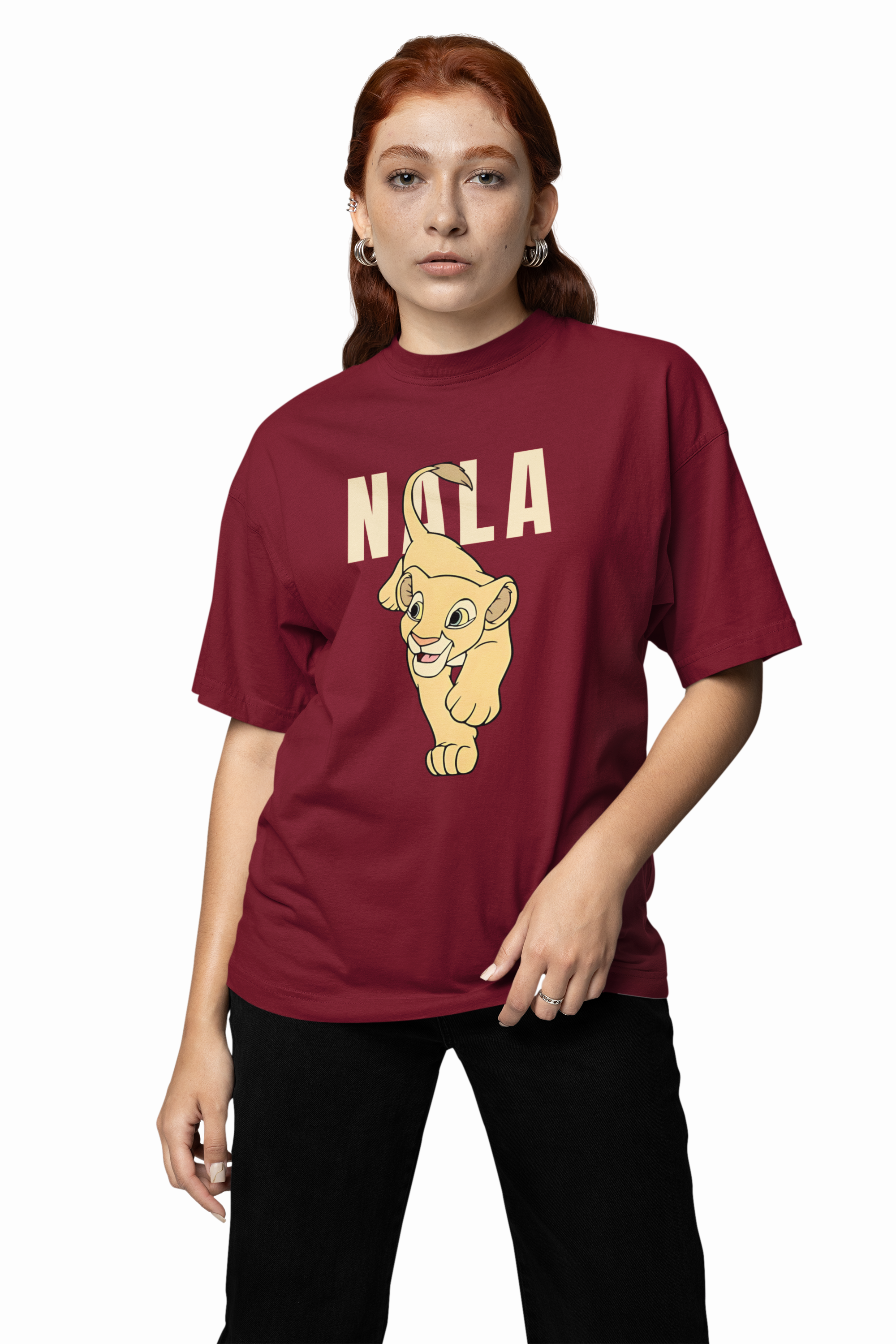 Simba & Nala Oversized T-Shirts