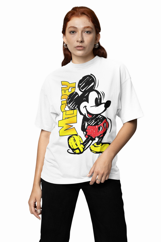 Disney Mickey Oversized T-Shirts