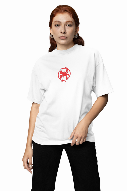 Across The Spider-Verse Oversized T-Shirts Multiverse Hero