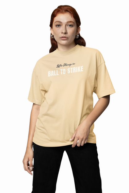 Bowling Game Oversized T-Shirt Strike Style Alley Kings