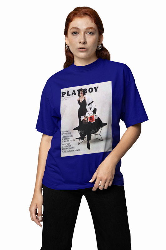 Playboy Bold Type Oversized T-Shirt – Relaxed Streetwear Style