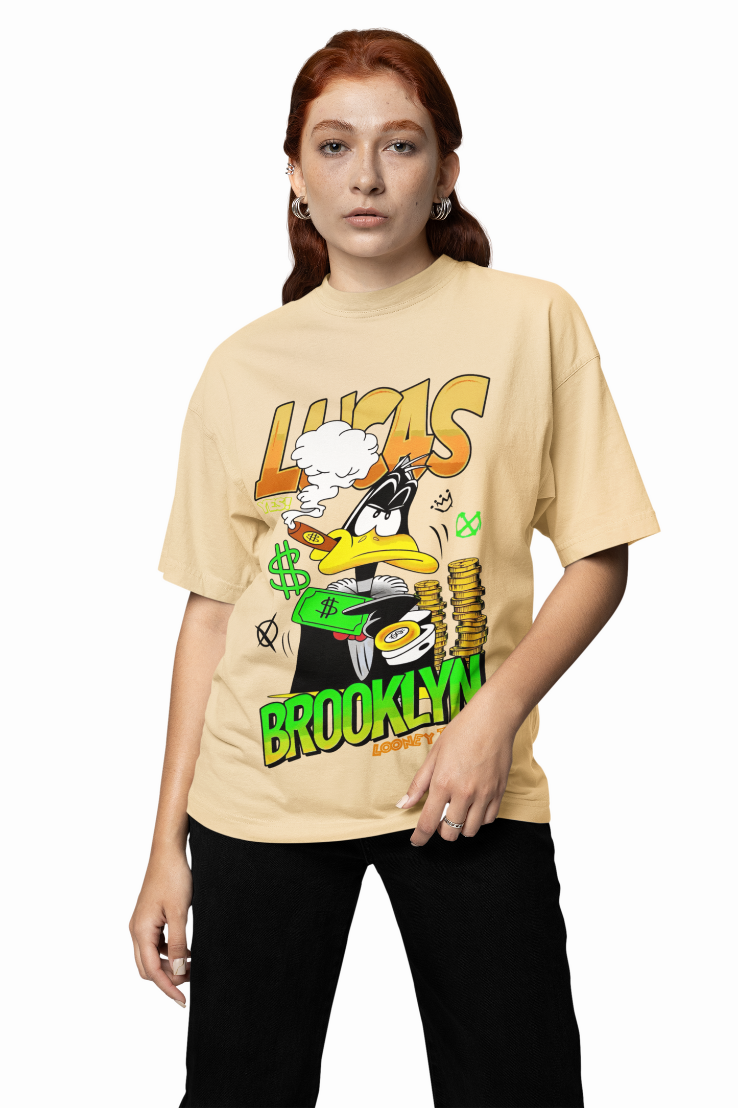 Lucas Brooklyn Oversized T-Shirt Urban NYC Street Style