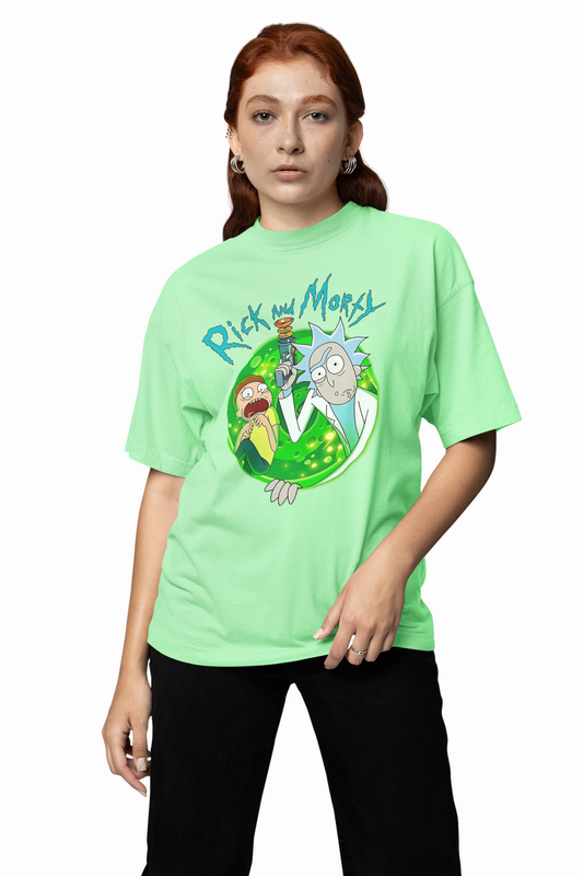 Rick And Morty Oversized T-Shirts for Bold Streetwear