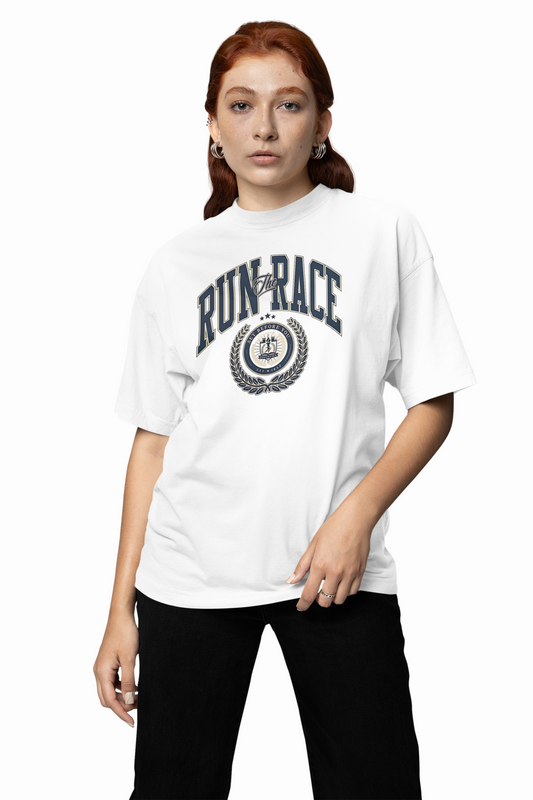 Run Race Oversized T-Shirts – Sporty Racing Streetwear