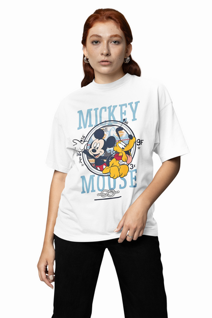 Mickey Goofy Oversized T-Shirts