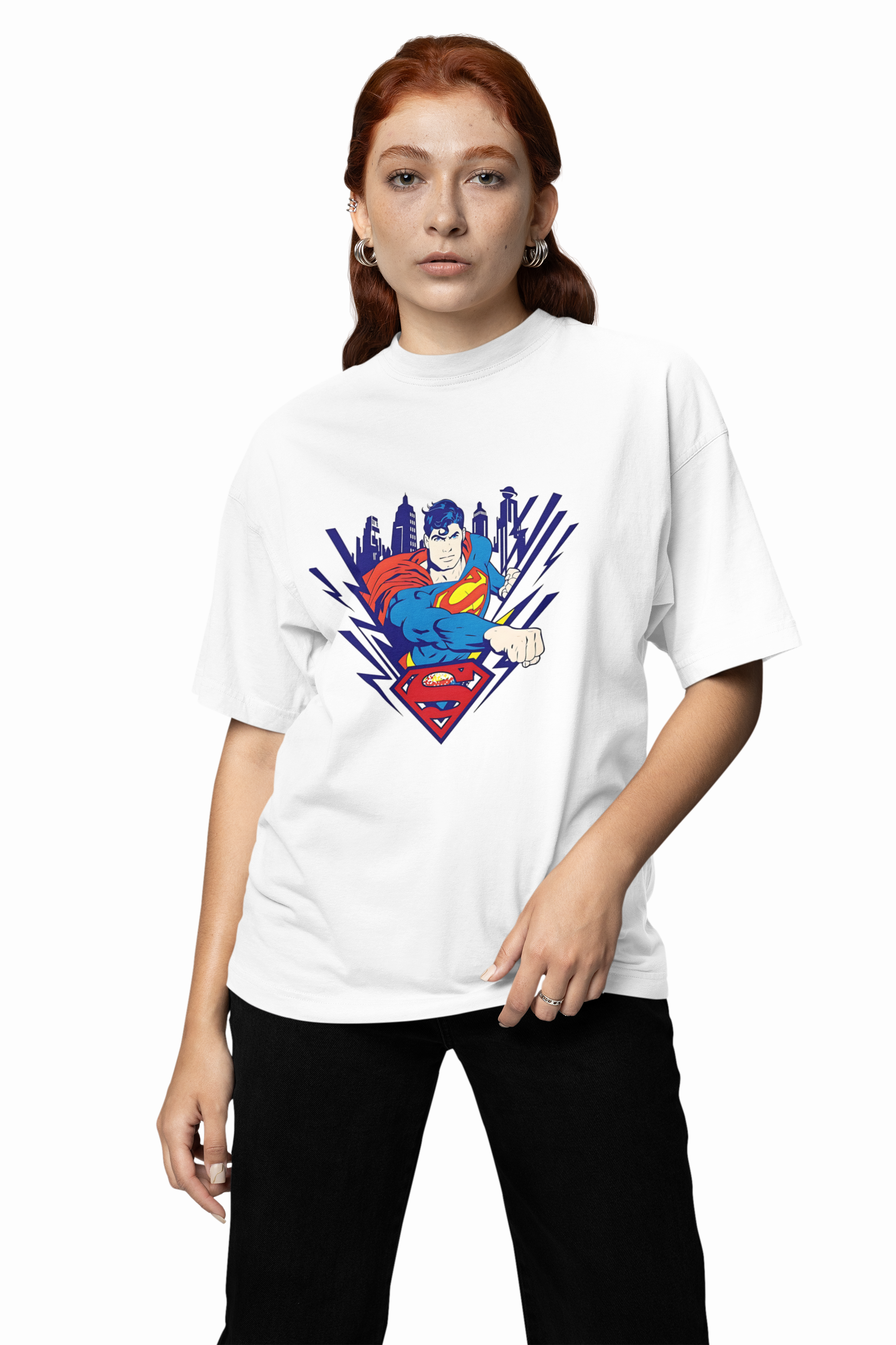 Superman Classic Crest Oversized T-Shirt