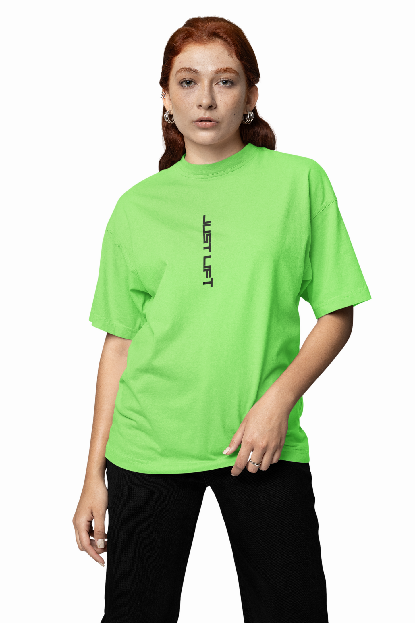 Just Left Gym T-Shirt – Oversized Style with Post-Workout