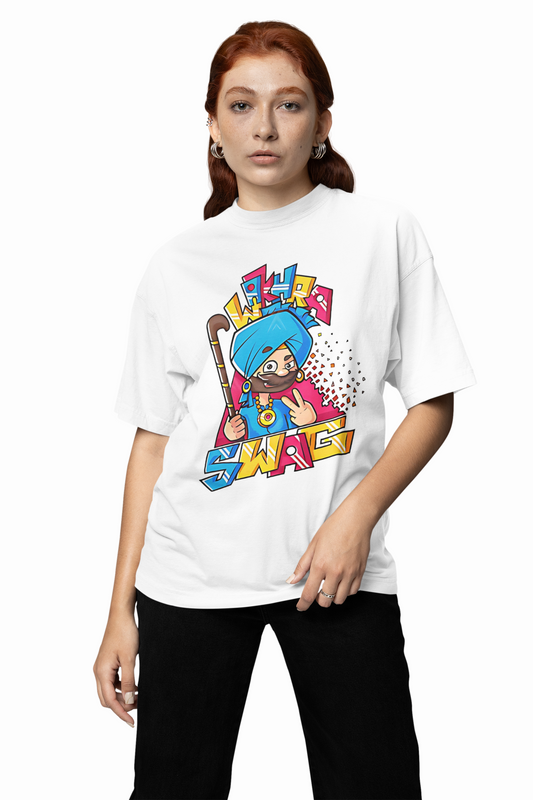 Wakhra Swag Oversized T-Shirts Bold Punjabi Streetwear Style
