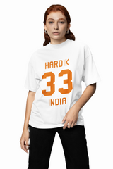 Hardik 33 Oversized T-Shirts