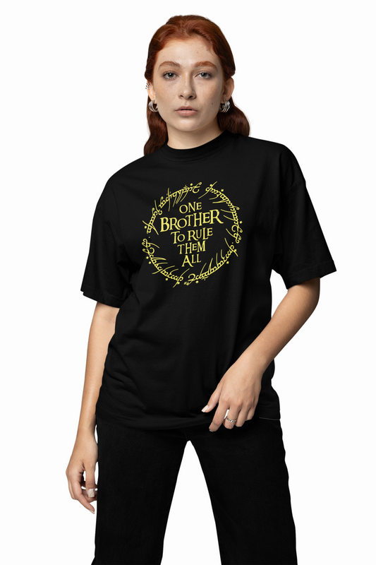 Rule Them All Oversized T-Shirts for Bold Streetwear Styles