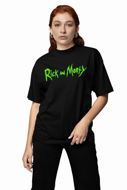 Rick Morty Acid Trip Oversized T-Shirts for Bold Streetwear