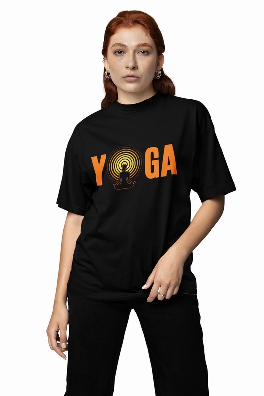 Yoga Flow Oversized T-Shirt | Comfort Streetwear T-Shirts
